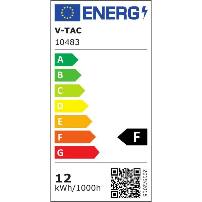 V-TAC 12W LED ugradbeni panel četvrtasti - 170,8x170,8x28,4mm 3000K 10483 - Slika 2