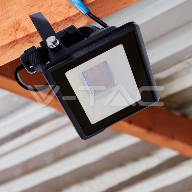 V-TAC 10W LED reflektor SAMSUNG čip crno tijelo 6500K 5 GODINA GARANCIJE 20306 - Slika 3