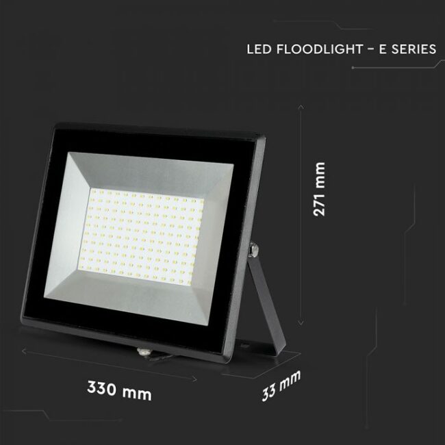 V-TAC 200W LED reflektor SMD 6400K, IP65, crni 6734 - Slika 3