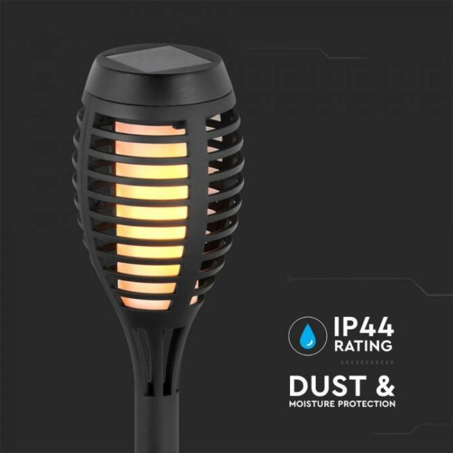 V-TAC 1W Solarno svjetlo, oblik plamena - Flame 2200K - set 4 komada IP44 8689 - Slika 3