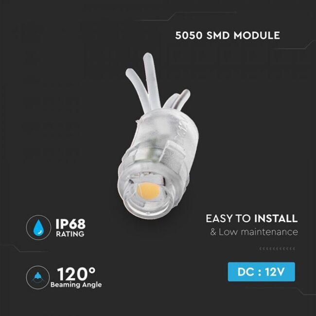 V-TAC 0,24W LED Modul SMD5050 6000K IP68 5136 - Slika 4