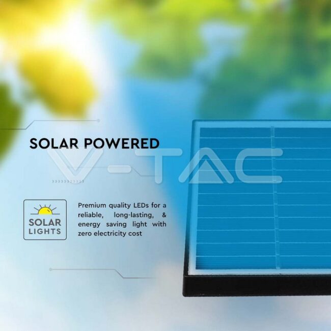 V-TAC 2W LED solarno svjetlo sa šiljkom 4000K IP65 6661 - Slika 3