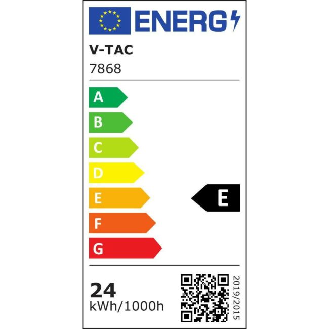 V-TAC 24W LED ugradbeni panel - okrugli 296x29,1mm 4000K 7868 - Slika 5