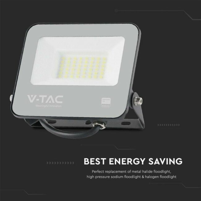 V-TAC 30W PRO LED SMD čip Samsung 185LM/m 6500K crno kućište IP65 9891 - Slika 4