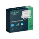V-TAC 30W LED reflektor SMD SAMSUNG ČIP bijelo kućište 6500K - 5 GODINA GARANCIJE 10025 - Slika 4