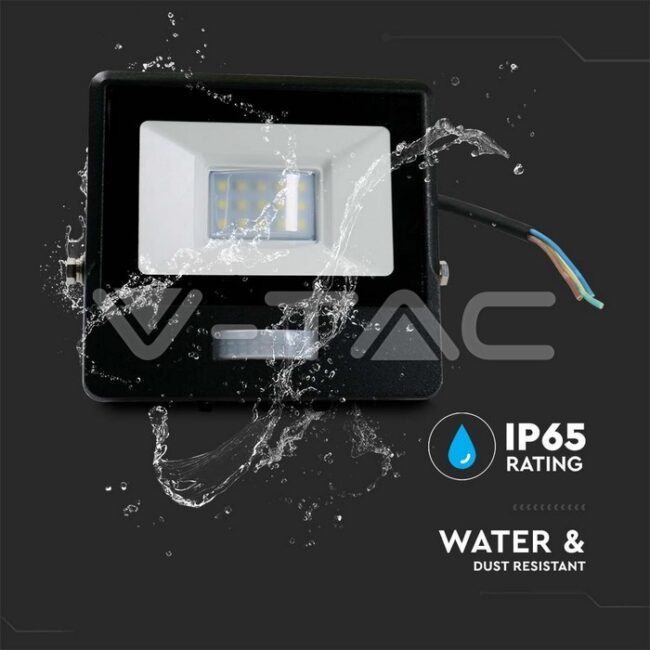 V-TAC 50W LED reflektor s PIR senzorom SAMSUNG čip 4000K  IP65 crni kabel 1m - 5 GODINA GARANCIJE 20290 - Slika 5