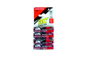 Cijena za set od 4 komBCR6 ZnCl(AA/R6) BC baterije Extra PowerNapon: 1