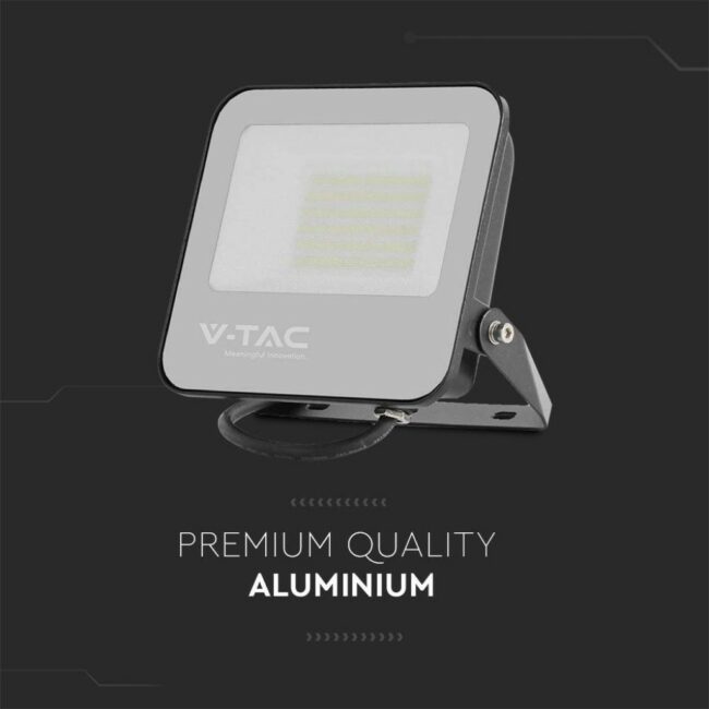 V-TAC 50W  PRO LED SMD čip Samsung 185LM/m 4000K crno kućište 9892 - Slika 2