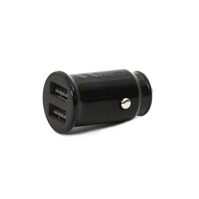 KSA ELEKTROPROFI Auto adapter za punjenje  2x USB 3,4A +mikro USB kabel 1m crni PLCR22B - Slika 3