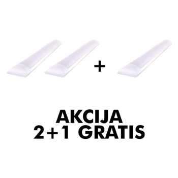 Snaga: 50W<br>Boja svjetlosti: 6500K<br>Razina osvjetljenja: 6000lm