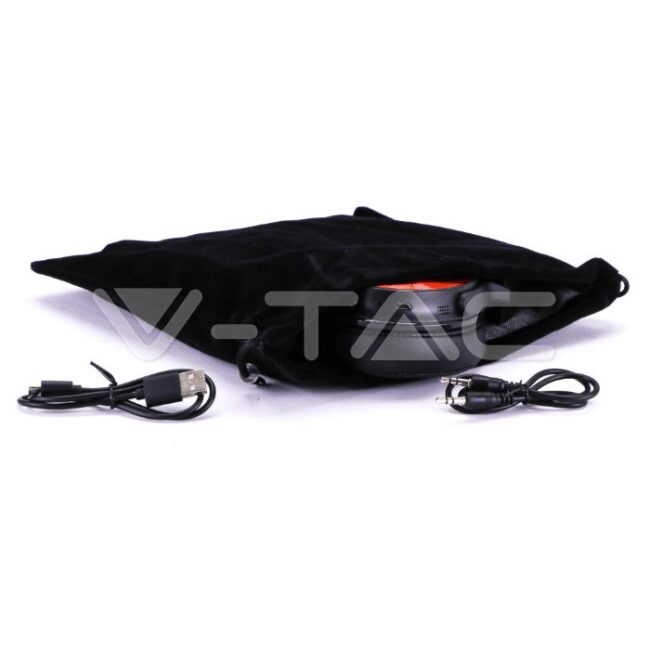 V-TAC Bluetooth-wireless slušalice 500mAh, crvene 7729 - Slika 2
